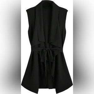 Zara Basic Black Vest